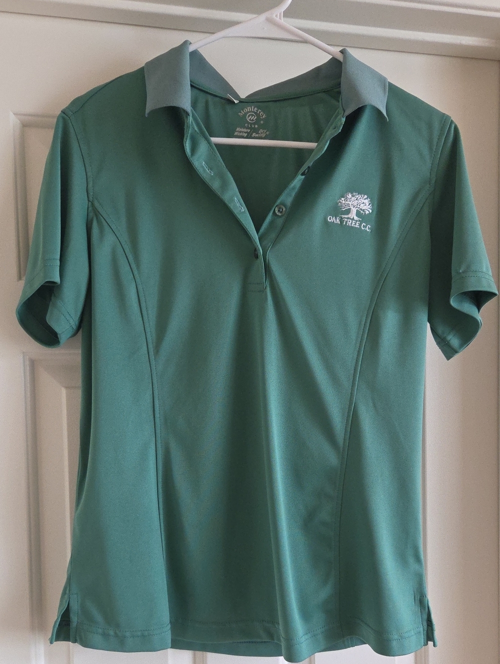 Monterey Club Oak Tree Club Polo Green Like New